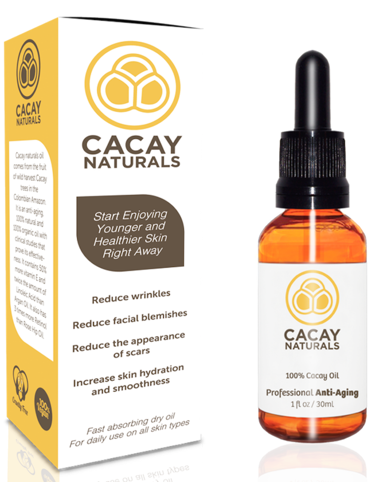 Jar and packaging for cacay naturals